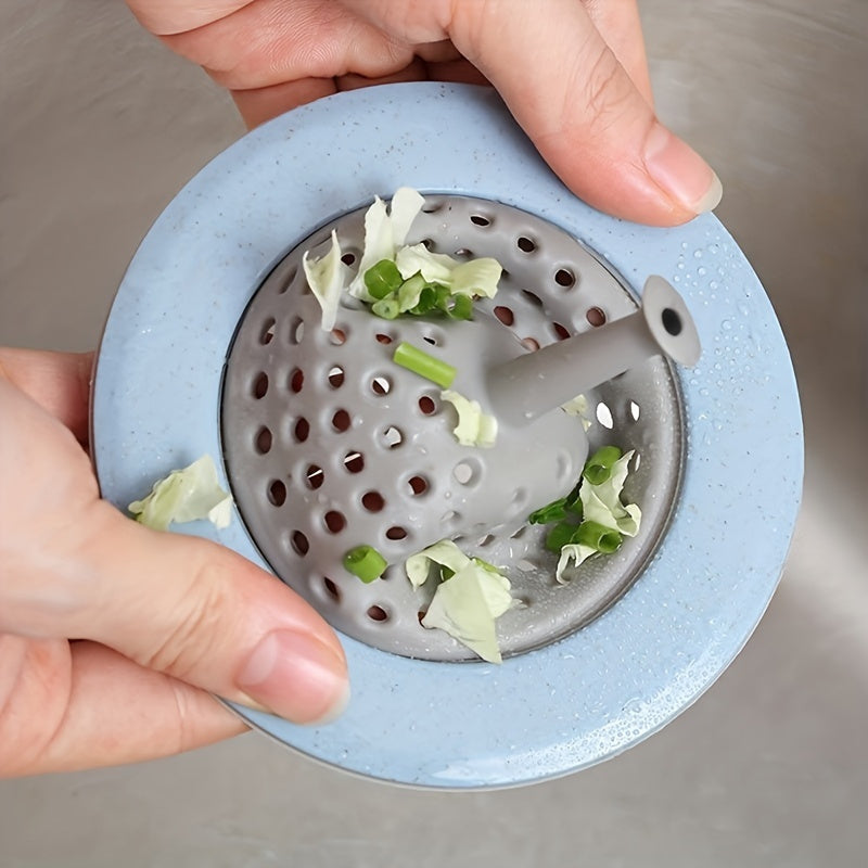 1pc Silicone Sink Strainer - 4.33inch Anti-Clogging Food Waste Catcher for Kitchen Sink