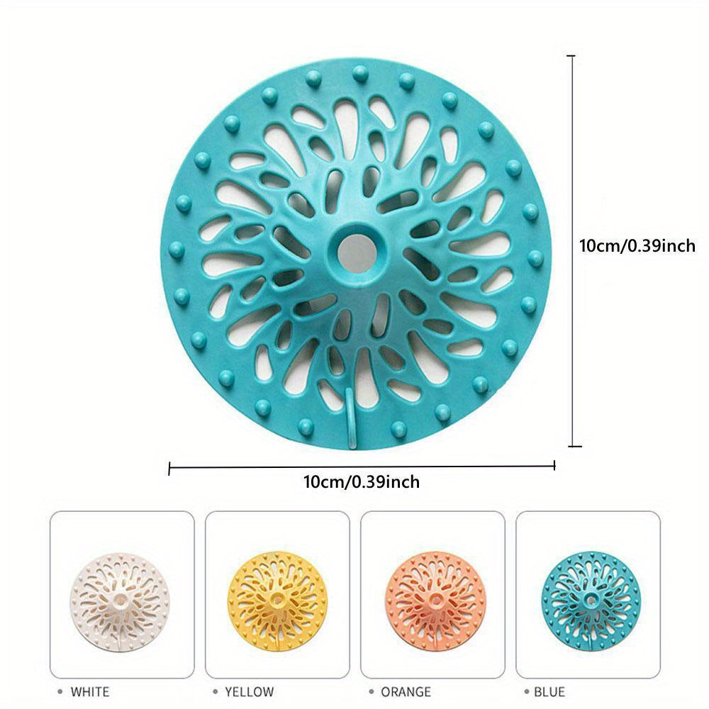 4\u002F2\u002F1pc Hair Stopper Catcher Shower Drain Strainer Drainer Kitchen Sink Filter Bathtub Sewer Outfall Filter Cover Bathroom Accessories