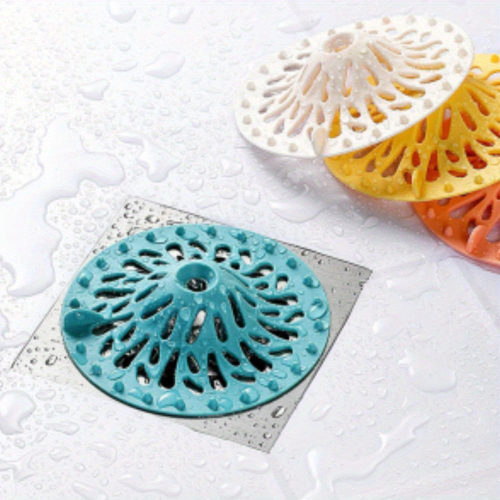 4\u002F2\u002F1pc Hair Stopper Catcher Shower Drain Strainer Drainer Kitchen Sink Filter Bathtub Sewer Outfall Filter Cover Bathroom Accessories