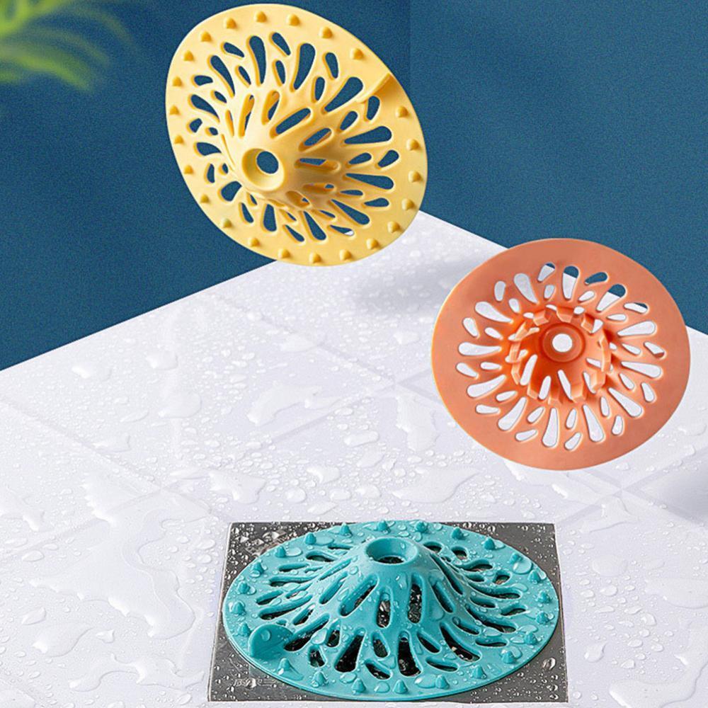 4\u002F2\u002F1pc Hair Stopper Catcher Shower Drain Strainer Drainer Kitchen Sink Filter Bathtub Sewer Outfall Filter Cover Bathroom Accessories
