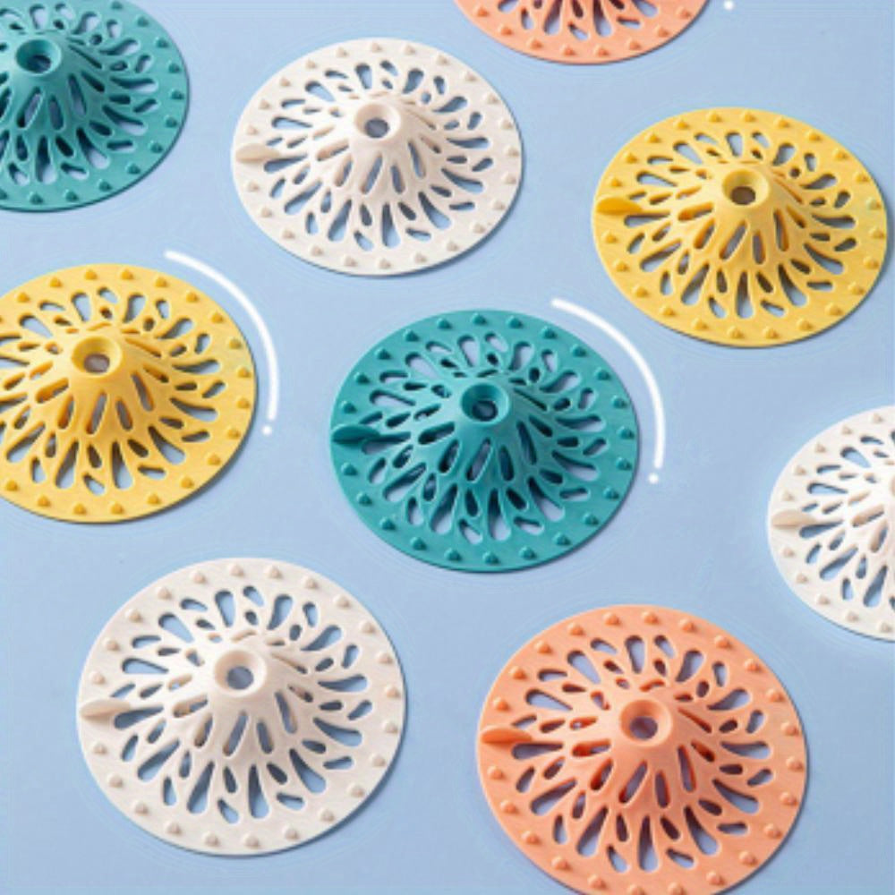 4\u002F2\u002F1pc Hair Stopper Catcher Shower Drain Strainer Drainer Kitchen Sink Filter Bathtub Sewer Outfall Filter Cover Bathroom Accessories
