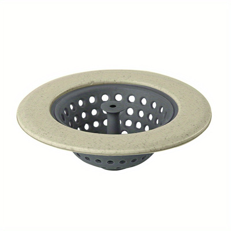 1pc Silicone Sink Strainer - 4.33inch Anti-Clogging Food Waste Catcher for Kitchen Sink