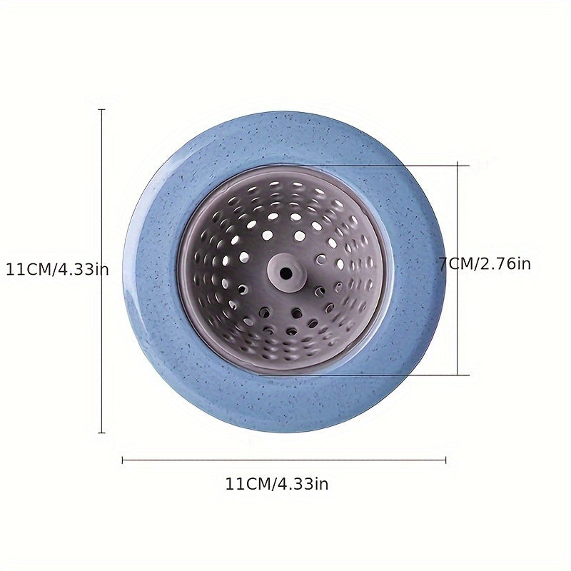 1pc Silicone Sink Strainer - 4.33inch Anti-Clogging Food Waste Catcher for Kitchen Sink