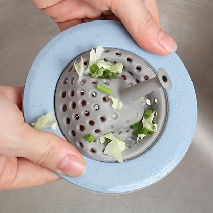 1pc Silicone Sink Strainer - 4.33inch Anti-Clogging Food Waste Catcher for Kitchen Sink