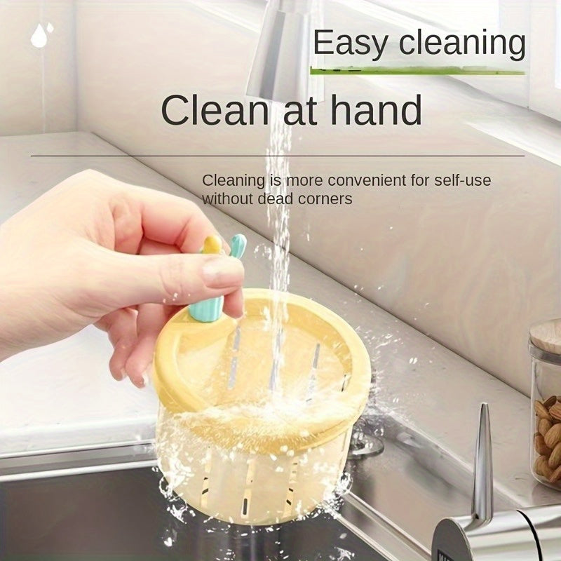 10pcs\u002F2pcs Cactus-Shaped Kitchen Sink Strainer - Creative Drain Basket for Residue, Anti-Clog & Odor Prevention, Decorative Kitchen Sink Accessory