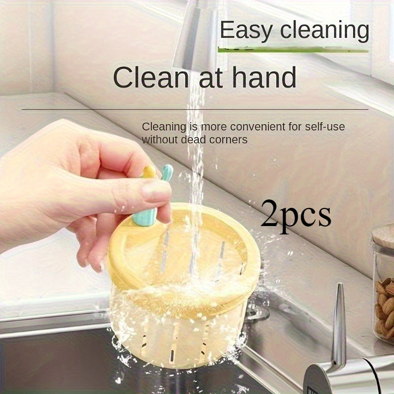 10pcs\u002F2pcs Cactus-Shaped Kitchen Sink Strainer - Creative Drain Basket for Residue, Anti-Clog & Odor Prevention, Decorative Kitchen Sink Accessory
