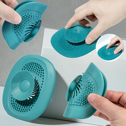 3pcs Silicone Floor Drain Set - Bathroom Accessories, with Ball Catcher, Bathtub Plug, Sink Filter and Strainer - Drains & Faucets Shower Home Garden Supplies
